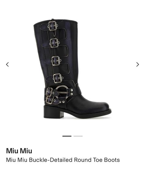 miu miu black boots|Miu Miu boots dupe.